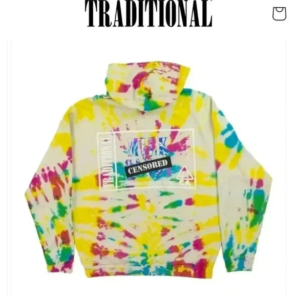 NWOT Traditional Apparel MILKS CENSORED HOODIE - Picture 2 of 7